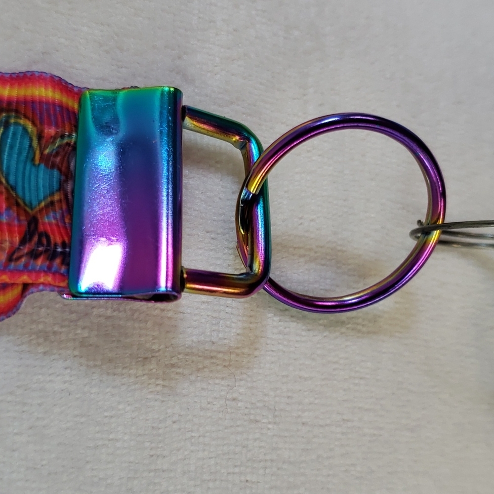 Rodeo Key Lanyard Keys Peace Love Cowgirl Vaquera Cowboy Horse Leopard Bronc - Picture 8 of 11